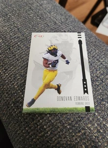 2025 Sage Football Donovan Edwards #7 Michigan Wolverines Black - Picture 1 of 2