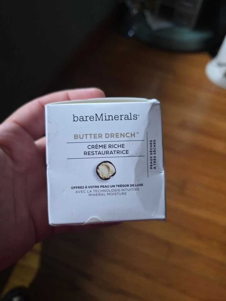 Crema facial rica restauradora bareMinerals Butter Drench, loción facial hidratante Foto 1 de 1