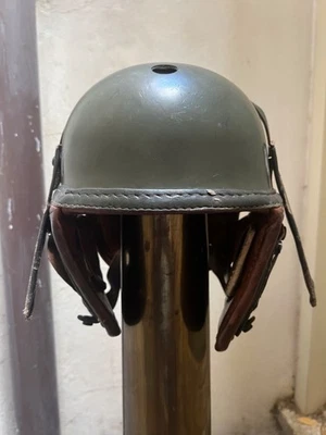 casque tank tankiste Militaire Fury Normandy Sherman - Photo 1/4