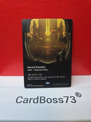 Sacred Foundry (Borderless) Edge of Eternities Regular - Imagem 1 de 4