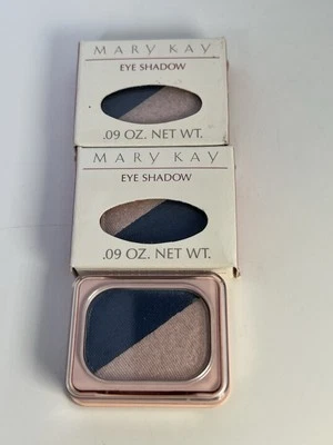 Lot Of 3 Mary Kay Dual Pink Lace Imp Blue 0735 Duo EYE SHADOW .09 Oz NOS Vintage - Image 1 of 4