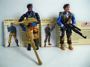 K25i00721 TIGER FORCE STALKER & DIAL TONE COMPLETE GI JOE 2003 HASBRO ORIGINAL - Picture 1 of 14