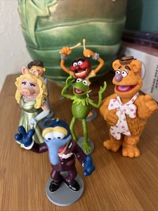 The Muppets Cake Toppers Figuren 6 Stück Kermit, Miss Piggy, Fozzie, Gonzo usw. - Bild 1 von 3