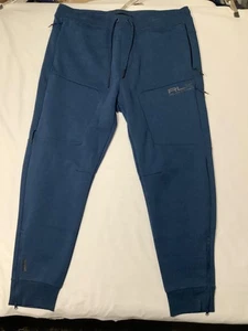 RLX Ralph Lauren Pants Mens XL Raleigh Technical Joggers Sweatpants Zip Cuff - Picture 1 of 15