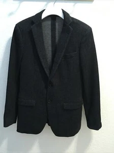 John Varvatos Tailored Fit Woven Varick Jacket Black Size 38S - Picture 1 of 8