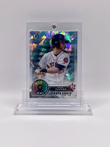 Kyle Tucker 2018 Bowman Chrome Top 100 RARE #/150 ATOMIC REFRACTOR Rookie (RC)