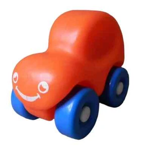 1991 Toddler's First Wheels Orange Car Little Tikes Vintage Easy Grip Chunky - Picture 1 of 6