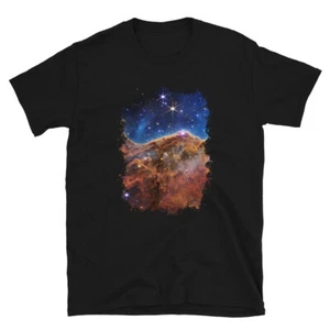 Camiseta de manga corta The Carina Nebula Space Graveyard JWST - Imagen 1 de 12