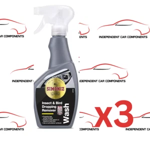 (f) x3 SIMONIZ SAPP0177A, Insect and Bird Dropping Remover, 500ml - Picture 1 of 1