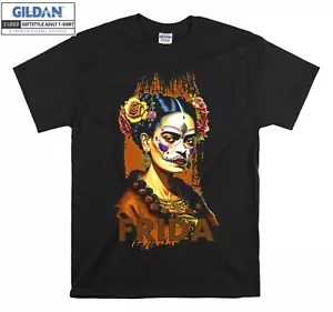 Frida Hermosa Niña Rosa Tatuaje Camiseta Regalo Sudadera con Capucha Camiseta Hombres Mujeres Unisex F92 - Imagen 1 de 4