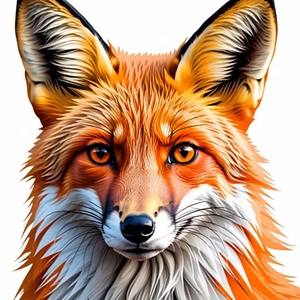 Digital Image Picture Photo Wallpaper Background Desktop Art Fox-02 - Picture 1 of 1