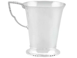 Sterling Silver Christening Mug by R E Stone - Antique George VI (1937) - Picture 1 of 9