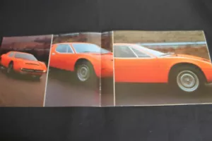 Maserati Merak SS GT Gran Turismo 2+2 Prospekt Brochure - Bild 1 von 8