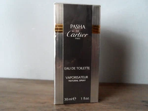 Vintage Pasha de Cartier EDT Spray 1 oz / 30 ml Brand New Sealed Box - Picture 1 of 4
