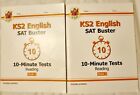 KS2 English SAT Buster: 10-Minute Tests - Reading, Book 1 and Book 2, CGP Books
