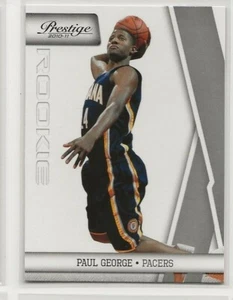 2010-11 PRESTIGE #220 PAUL GEORGE (RC) INDIANA PACERS (NUEVO CON MONTAJE A NUEVO) - Imagen 1 de 3