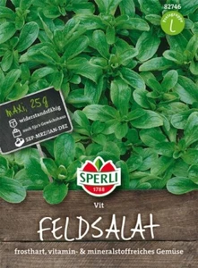 Feldsalat Samen Vital Maxipack 25 g reicht für ca 5000 Pflanzen Sperli Salat  - Bild 1 von 2