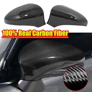 Carbon Fiber Mirror Cover Cap Replacement For Lexus IS200t IS250 IS350 2013-2019 - Picture 1 of 9