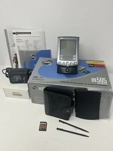 Palm Pilot M505 PDA Handheld Organizer In Box - NOT WORKING *READ* - Picture 1 of 2