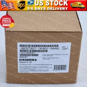 1PC Siemens 6ES7 307-1KA01-0AA0 6ES7307-1KA01-0AA0 Power Supply New In Box - Picture 1 of 4