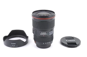 Canon EF 16-35mm f/4 L IS USM Lens + Hood [Mint] from Japan #L4120 - Picture 1 of 8
