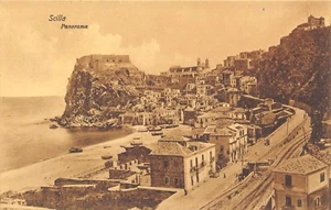 6388) SCILLA (REGGIO CALABRIA) PANORAMA, FERROVIA. - Imagen 1 de 2