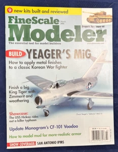 Fine Scale Modeler Magazine March 2006 - Yeager's MiG - Picture 1 of 2