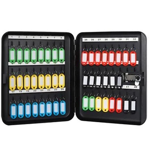 Key Cabinet Wall Mount,Locking Key Organizer,Key Storage Lock Box with Code,Key - Picture 1 of 7