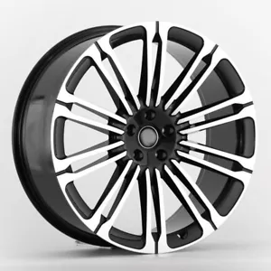 23" CRESCENDO L460 1075 STYLE WHEELS RIMS FITS LAND ROVER DEFENDER X SE 90 - Picture 1 of 3