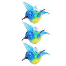 Unique Glass Hummingbirds for Fish Tanks and More (3pcs)