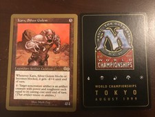 Magic the Gathering MTG Karn, Silver Golem GB x1 EDH World Championship