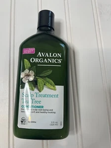 Avalon Organics Scalp Treatment Tea Tree Conditioner , 11 oz. NEW - Picture 1 of 2