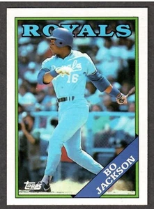 1988 Topps # 750 Baseball Card , Bo Jackson - I Combine S/H - Picture 1 of 2