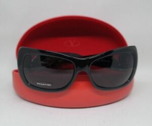 Valentino Black Sunglasses 5411/S 807Y1 New in Case