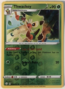 Pokemon Shining Fates Thwackey 12/72 NM/M  - Picture 1 of 1