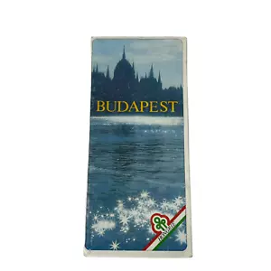 Budapest Hungría Folleto Información de Viaje Vintage 1968 Impreso en Francés - Imagen 1 de 5