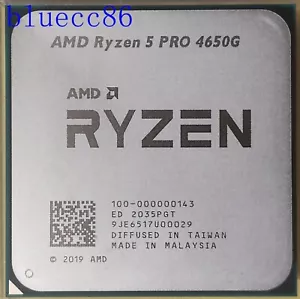 AMD Ryzen 5 PRO 4650G 6-Core 3.7GHz Socket AM4 CPU Processor - Picture 1 of 1