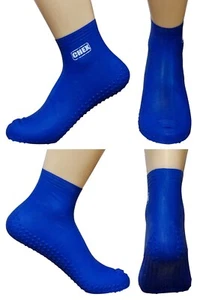CHEX Latex Swimming Swim Hygiene Protective Aqua Verruca Pimple Pool Socks Blue - Picture 1 of 5
