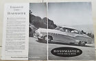 1951 Buick Roadmaster Custom built Motor Car Two Page Original Ad