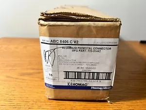 Conector de pedestal de aluminio Thomas & Betts 723-31442 #14-1/0 estuche de 15 nuevo - Imagen 1 de 3