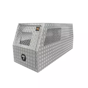 1770 x 700 x 820mmUte Tool Box Trailer Dog Box Cage Mesh Canopy Toolbox - Picture 1 of 4