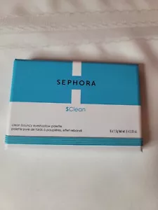 Sephora Collection S Clean Bouncy Eyeshadow Palette 6 Colors FREE SHIPPING - Picture 1 of 3