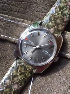 Orologio Uomo Roamer Vidar Vintage Swiss Made Tutto Acciaio - Foto 1 di 10