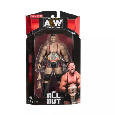 JAZWARES All Elite Wrestling Unrivaled Wardlow Actionfigur (Target Exclusive)