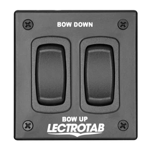 Lectrotab Flat Rocker Switch for Trim Tab Estabilizer SAF-SC Boat Sailboat Marin - Picture 1 of 8