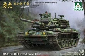 Takom 1/35 2091 R.O.C. Army MBT CM-11 (M-48H) Brave Tiger w/ERA - Picture 1 of 1