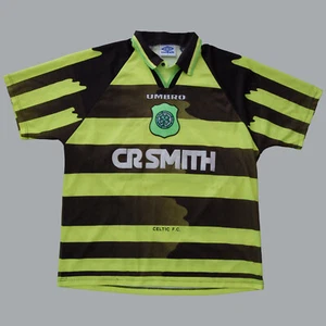 CELTIC MAGLIA UMBRO AWAY VINTAGE MAILLOT TRIKOT JERSEY SHIRT 1996-1997 - Imagen 1 de 7