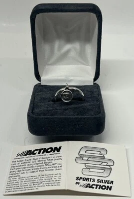 #3 Dale Earnhardt Sr. / Austin Dillon - Plata de Ley - Anillo Dije Talla 8 Foto 1 de 4
