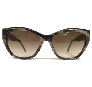 Robert Marc Sunglasses GAZELLE-BHS Brown Horn Cheetah Print Cat Eye Frames 135 - Picture 1 of 10