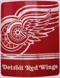 Blanket Fleece Throw NHL Detroit Red Wings NEW 50”x60” with protective sleeve - Picture 1 of 2